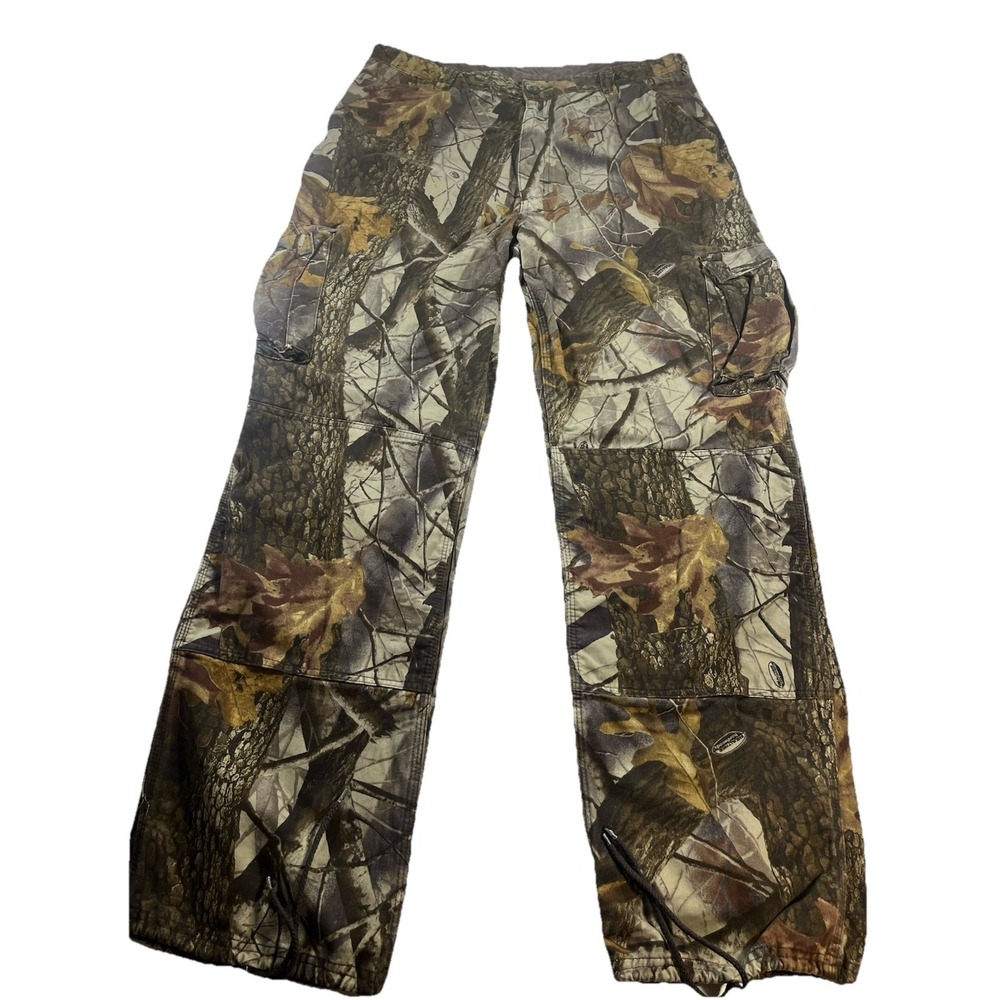 Vintage Walls Realtree Hardwood Camo Pants 36x42 Mens Medium Tall